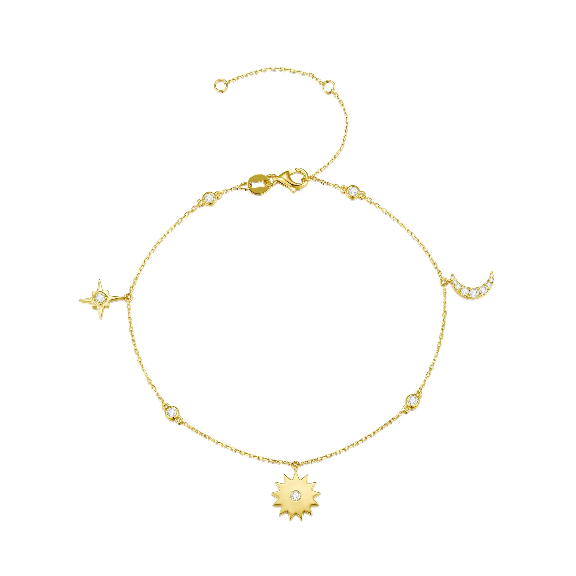 14K Solid Gold Bracelet Exclusively Handcrafted 0.309 Carat Natural Diamond (H-F Color, VS1-VS2 Clarity)