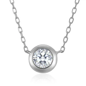 14K Solid Gold Necklace Exclusively Handcrafted 0.246 Carat Natural Diamond (H-F Color, VS1-VS2 Clarity)