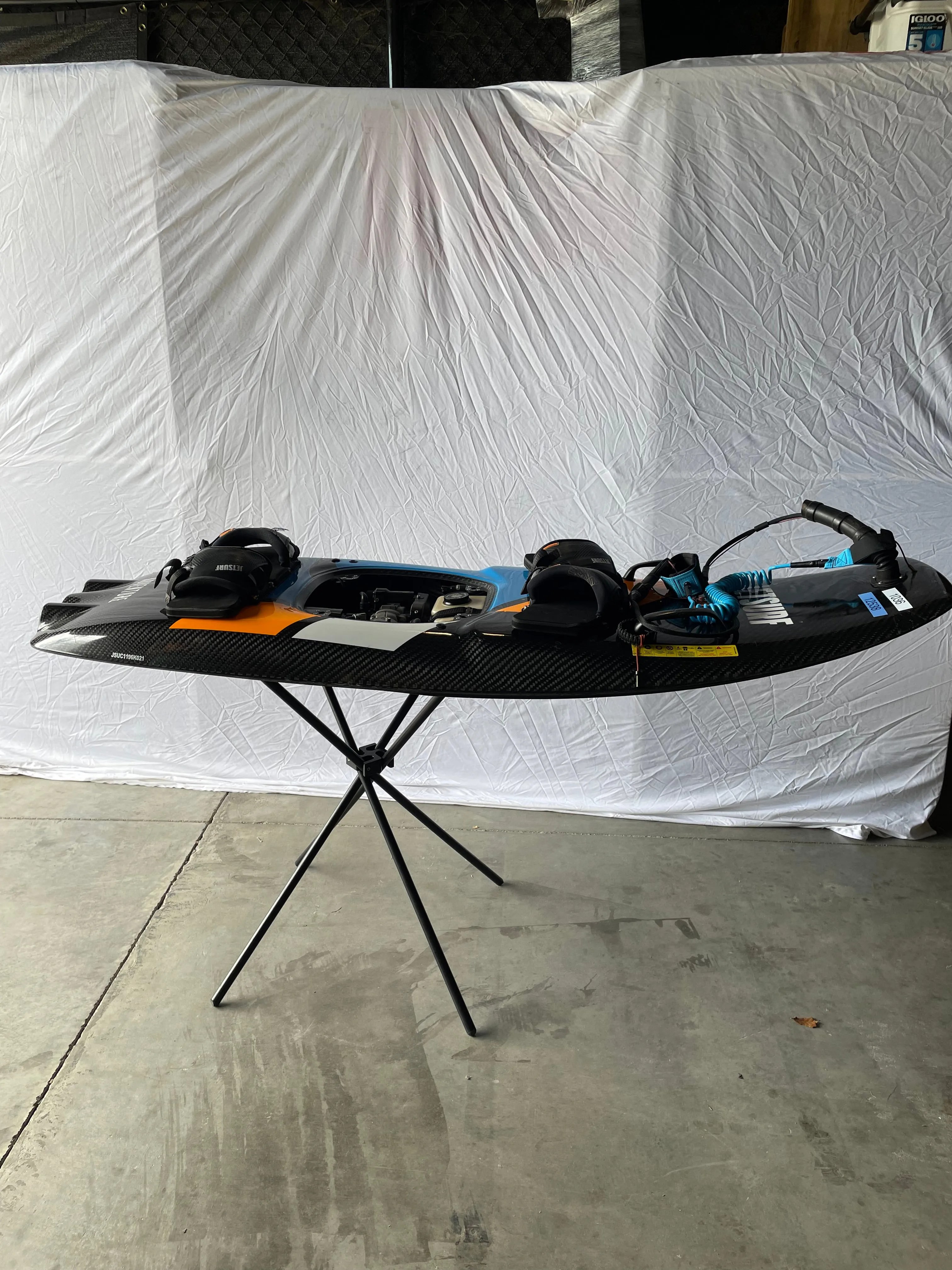 2021 JETSURF Adventure Fluo Orange DFI Carbon PRE-OWNED (JSUC1196K021)