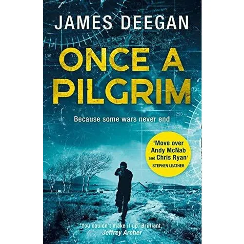 A John Carr Thriller 2 Books Collection Set By James Deegan (Once a Pilgrim, The Angry Sea)