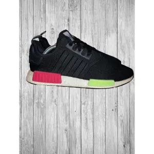 Adidas Originals NMD_R1 Sneakers Core Black Energy Pink EE5100 Men’s Size 10.5