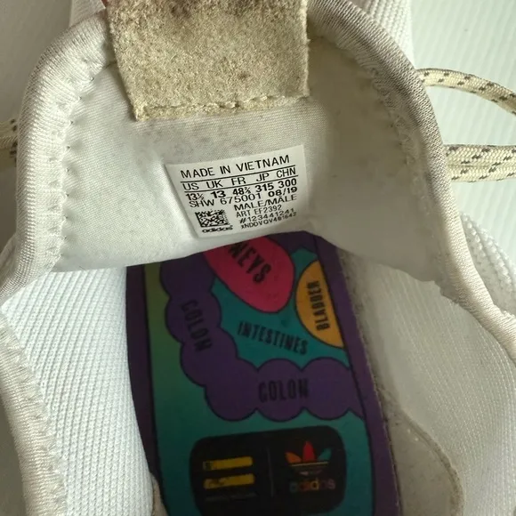 Adidas‎ Pharrell Williams Human Made Men Sneakers Size 13