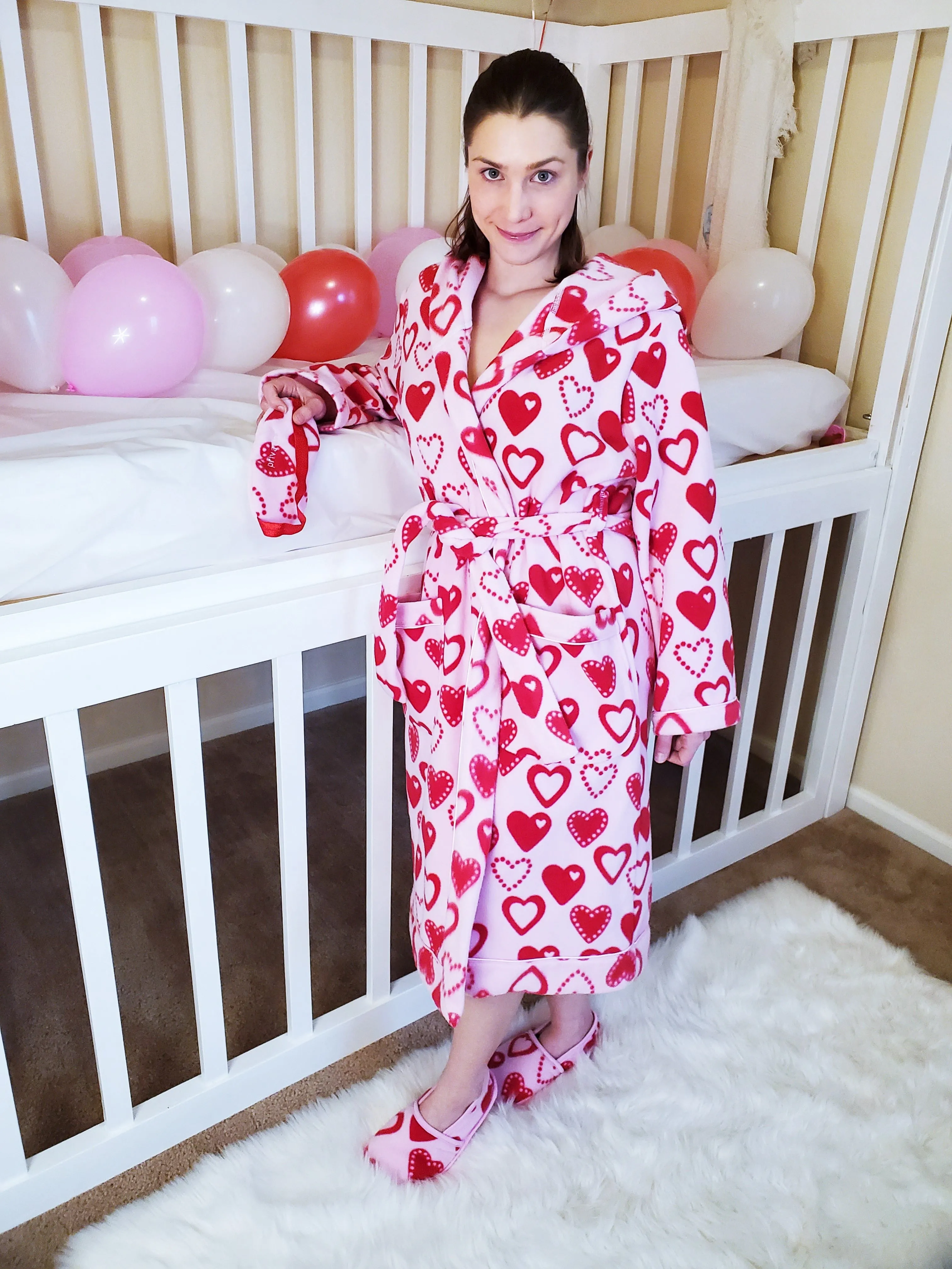 Adult baby Bathrobe fleece perfect for after baby bath