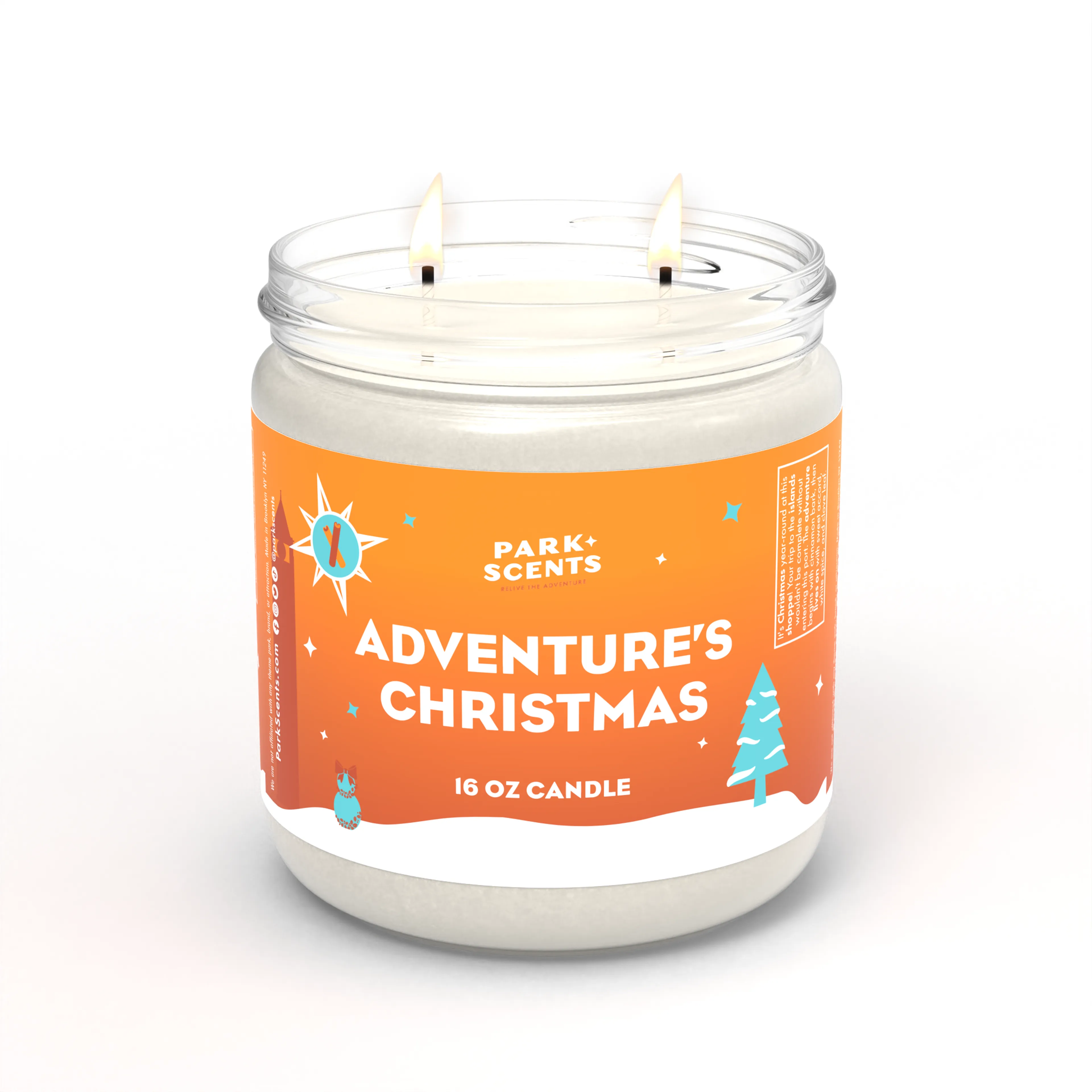 Adventure Christmas Candle