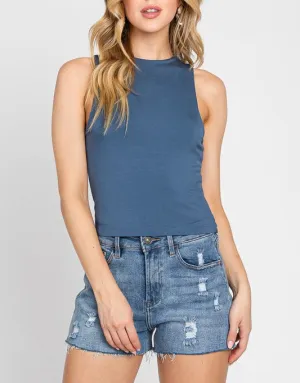 Alex Best Selling Double Layer Crop Top (Various Colors)