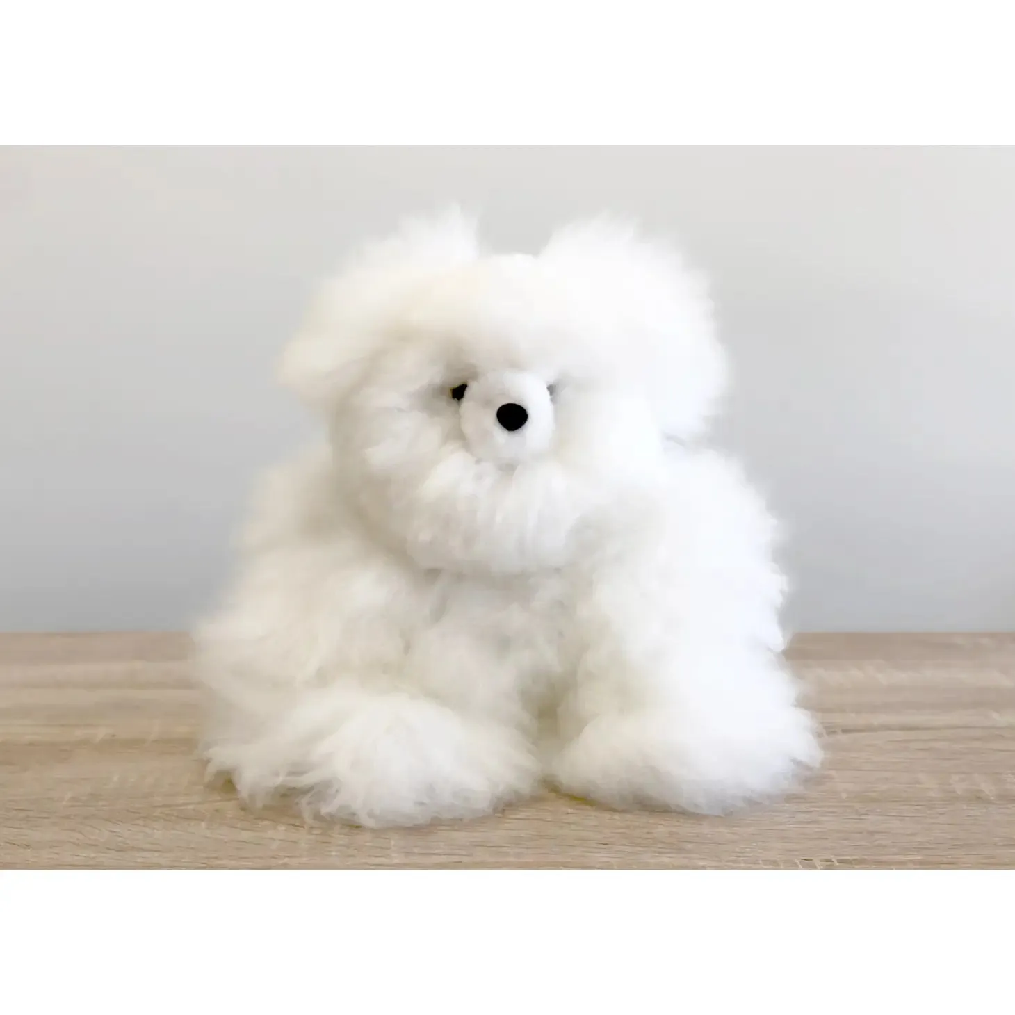 Alpaca Stuffed Bear 15"