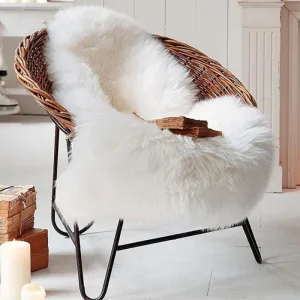 Anti-Slip Fluffy Faux Fur Seat Cover