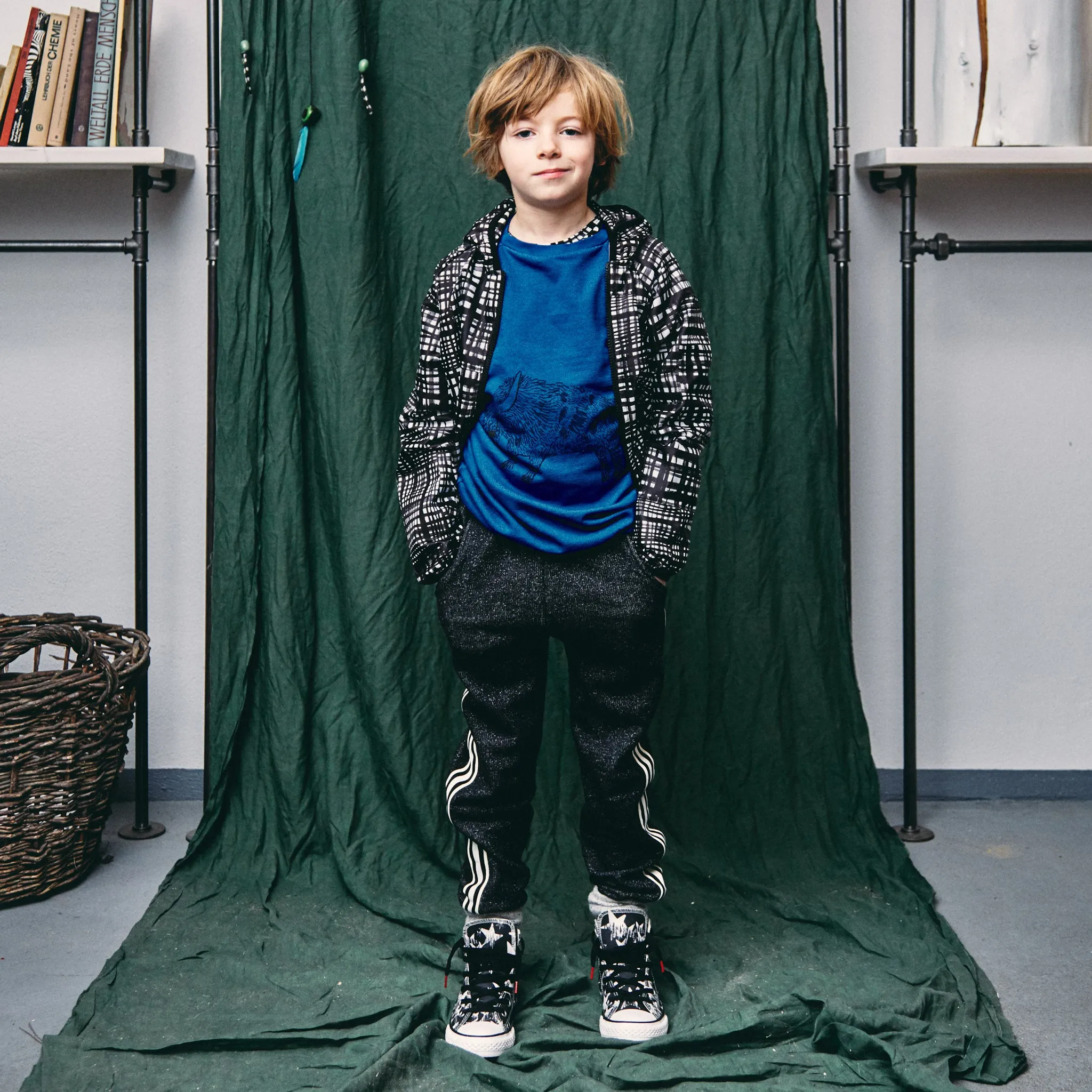 Baby Sporty Pants // anthazit
