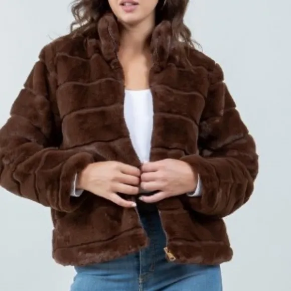 Beautiful Faux Fur Coat