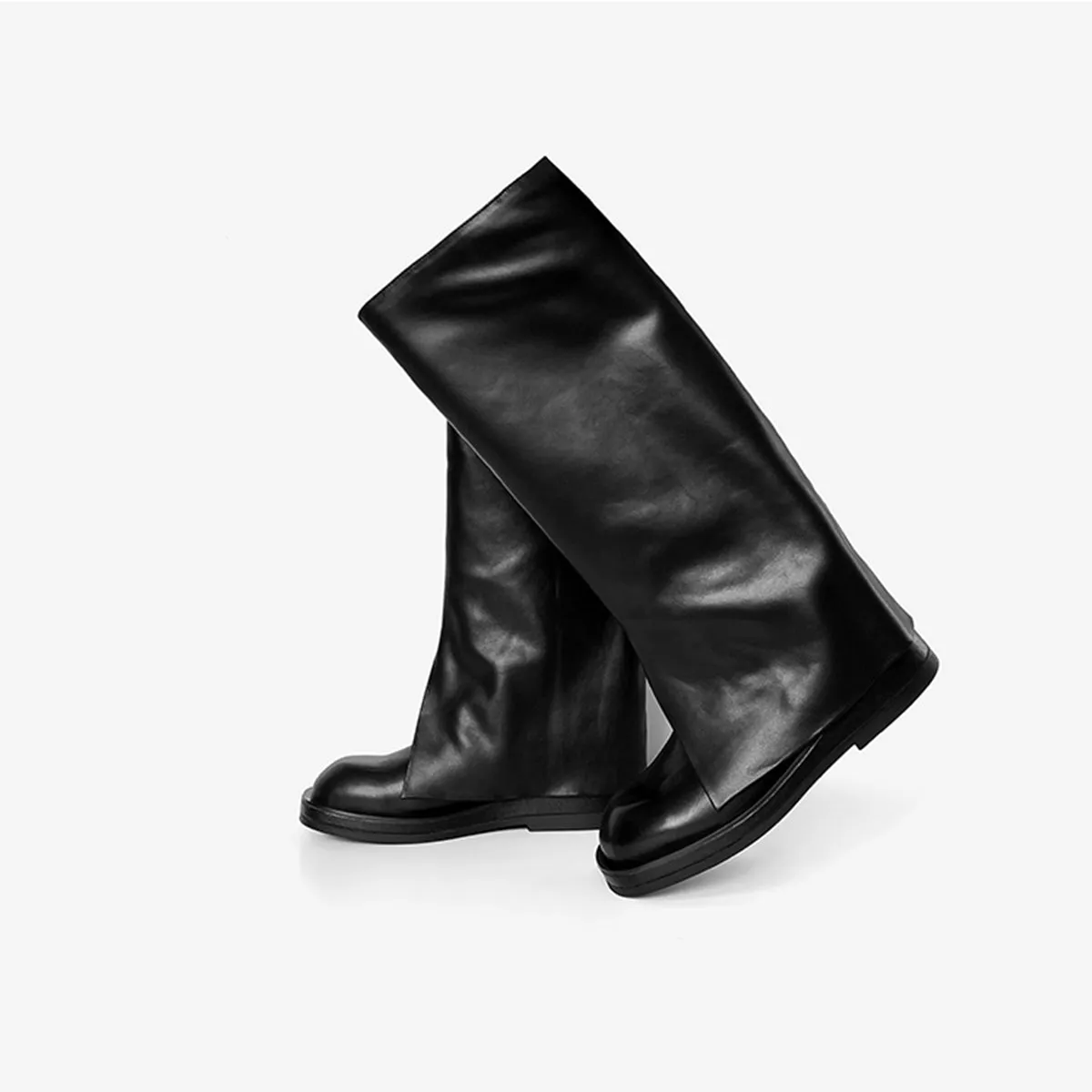 Black Knight Knee High Boots