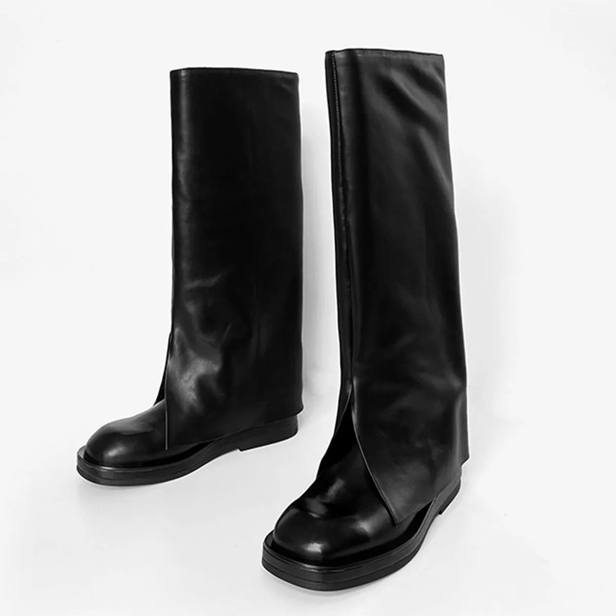 Black Knight Knee High Boots