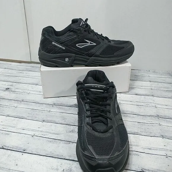 Brooks Addiction 9 Men's Black Running Training Sneakers Size 11. 5 D Medium