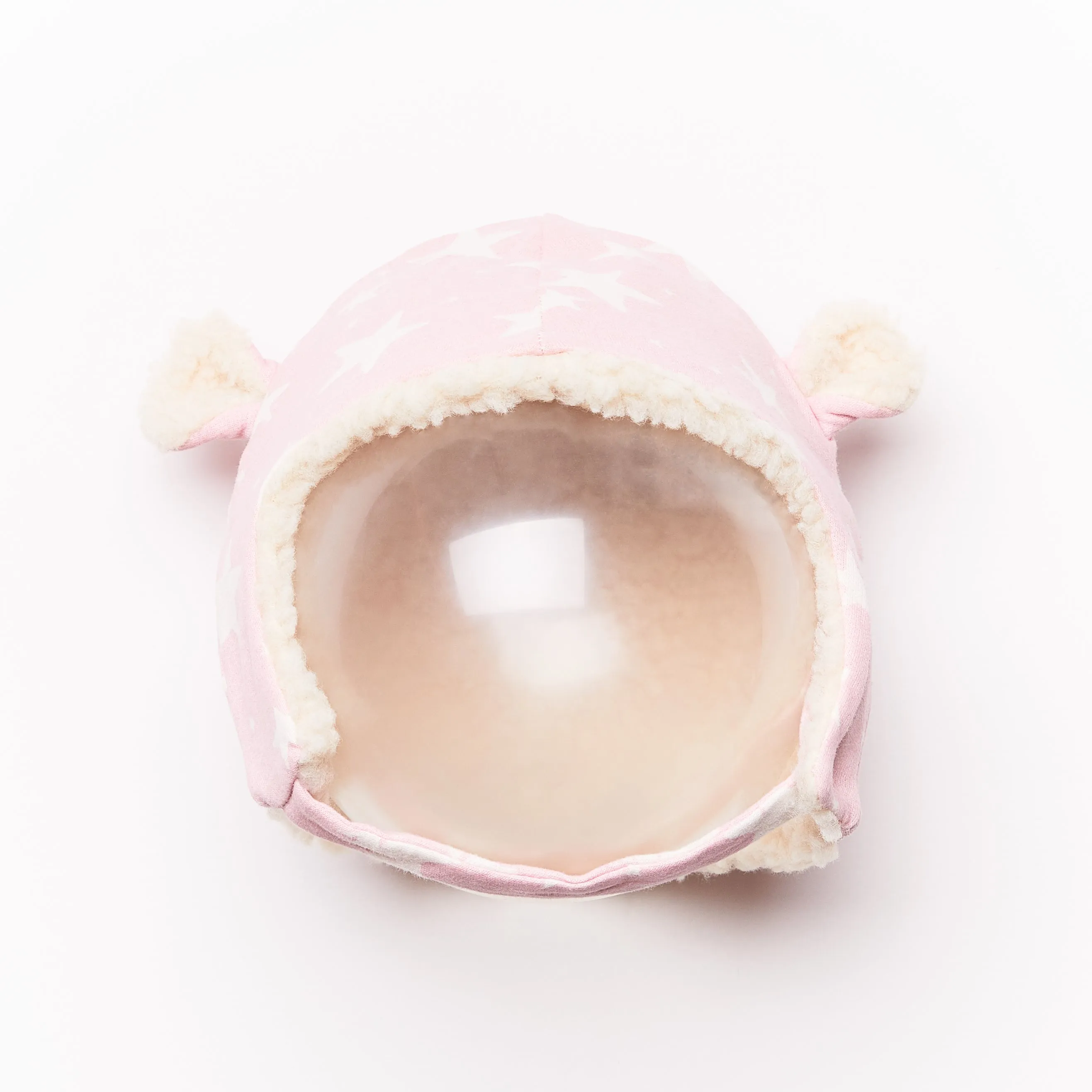 Cap w/ Ears // rose stars // 3-9m // SAMPLE
