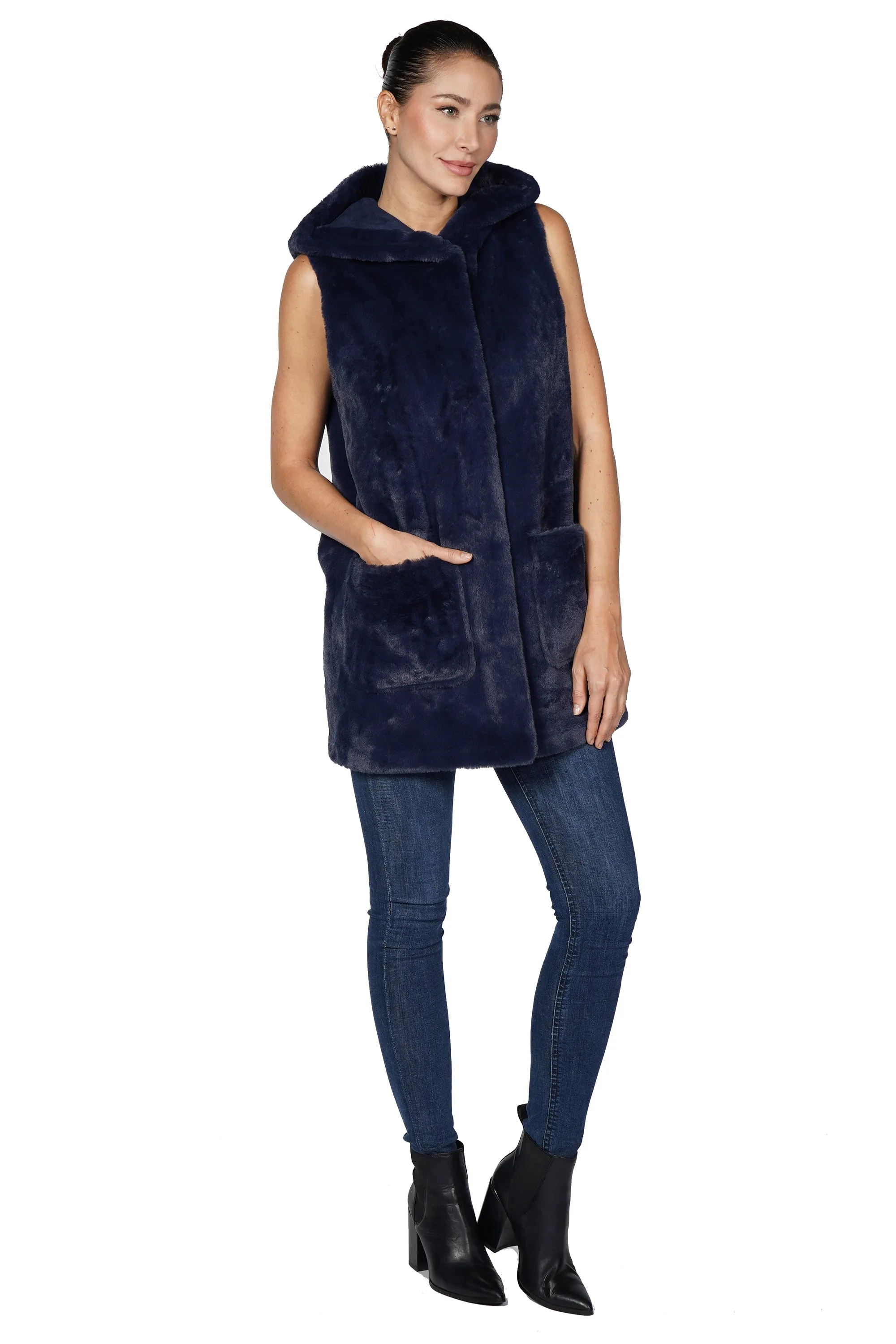 Carl Faux Fur Vest
