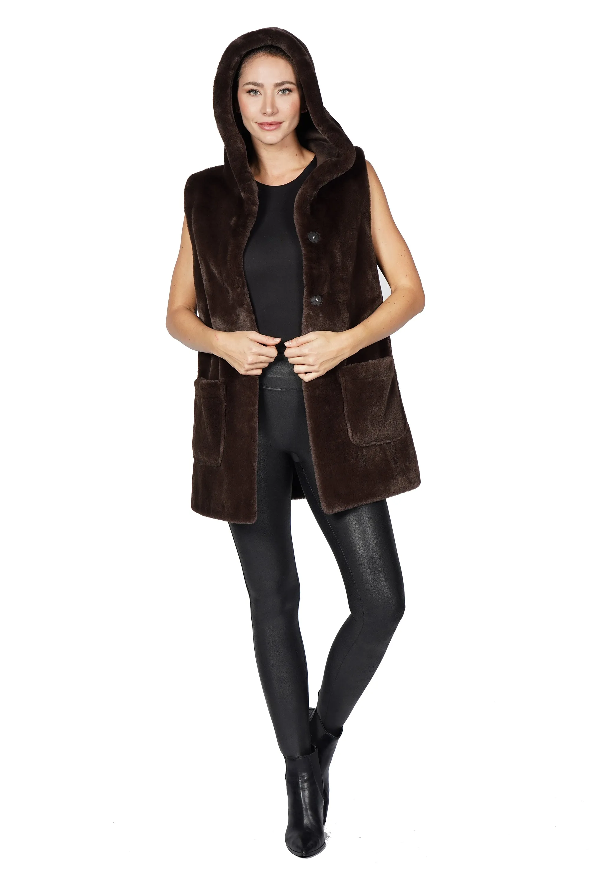 Carl Faux Fur Vest