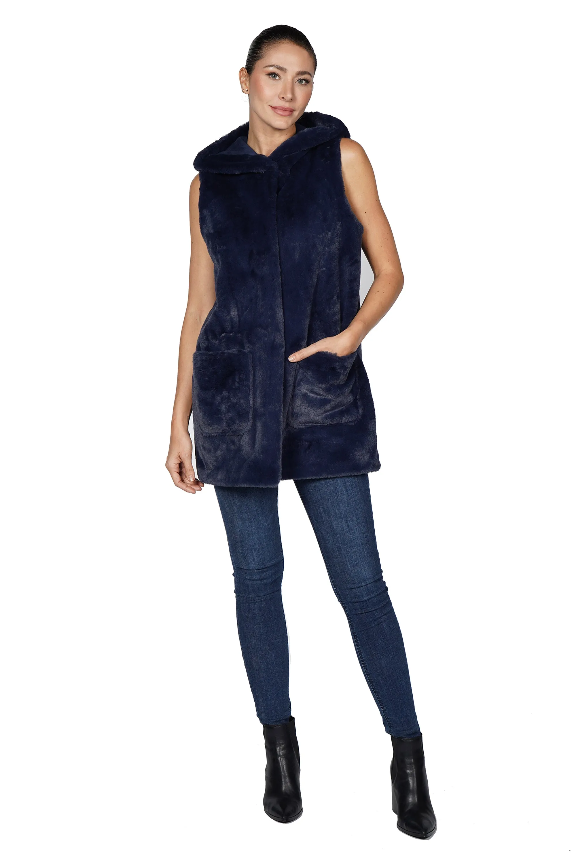 Carl Faux Fur Vest