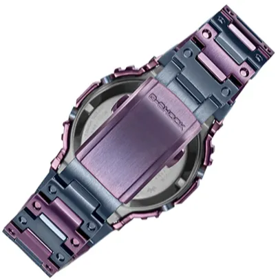 Casio G-Shock Full Metal Square Face Purple-Blue Higurashi Tokyo Twilight GMW-B5000PB-6