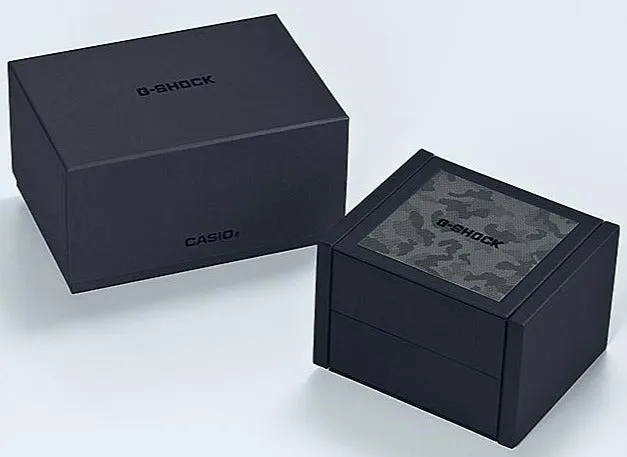 Casio G-shock Full Metal Titanium Square Face Digital Camouflage GMW-B5000TCM-1