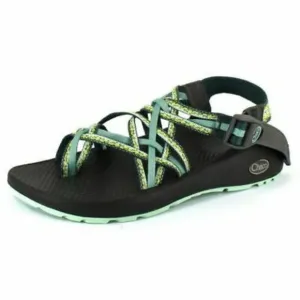 Chaco Zx3 Classic Trail Yampa Sandals Stardust Teal Green Blue