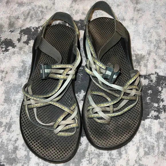 Chaco Zx3 Classic Trail Yampa Sandals Stardust Teal Green Blue