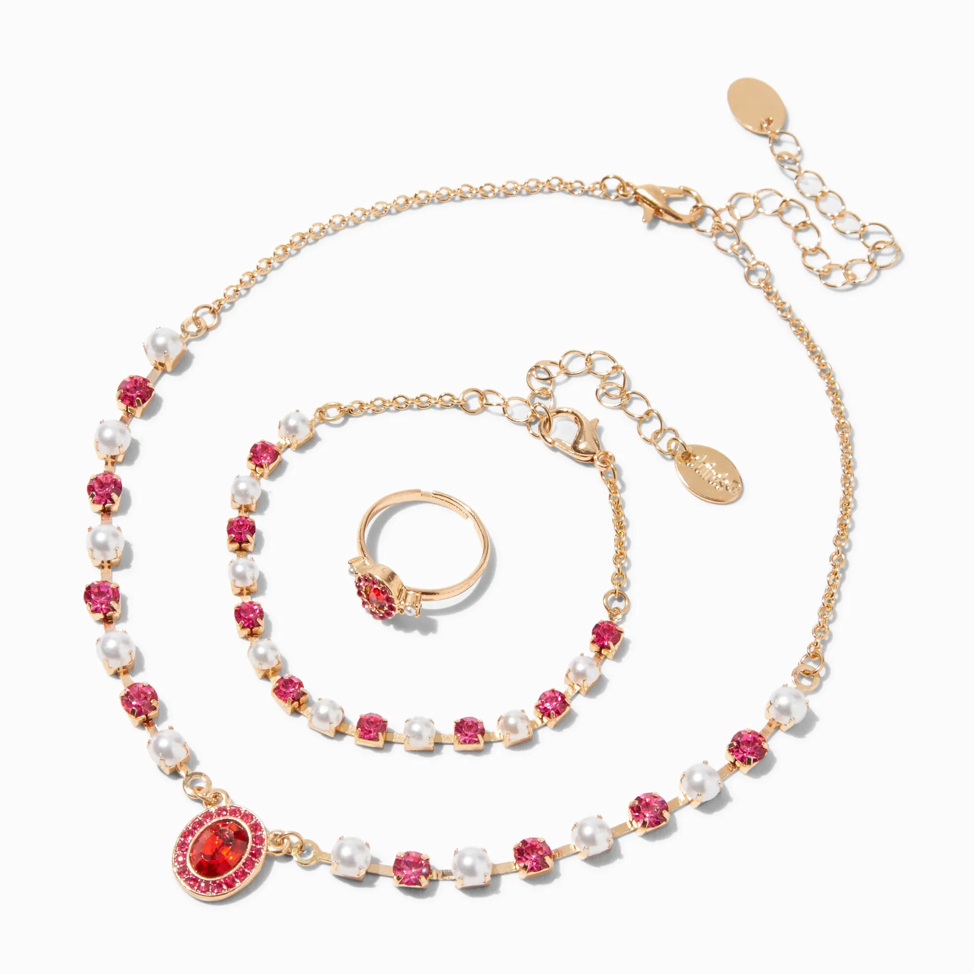 Claire's Pink Jewelry Sets