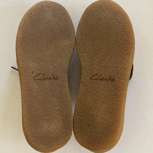 CLARK’S Collection Low Beeswax Brown Leather Sneakers Men’s Size 10