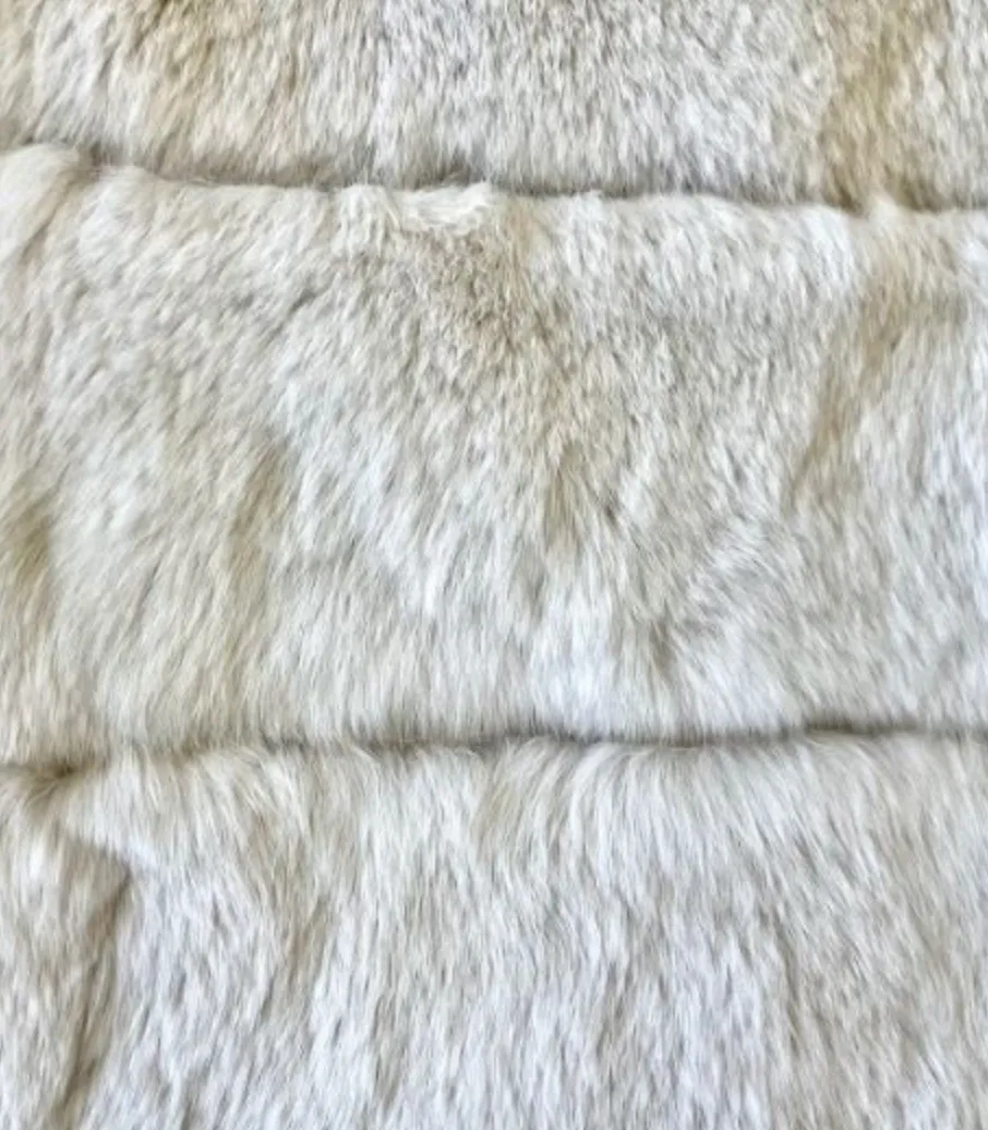 Coat, Genuine Rex Rabbit Fur - Linda Richards - Style RS50