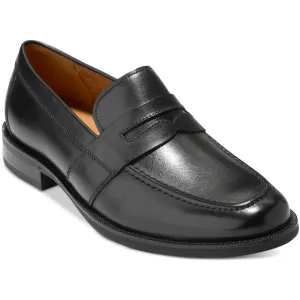 Cole Haan Mens Laceless Leather Loafers