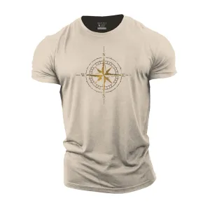 Compass Cotton T-Shirt