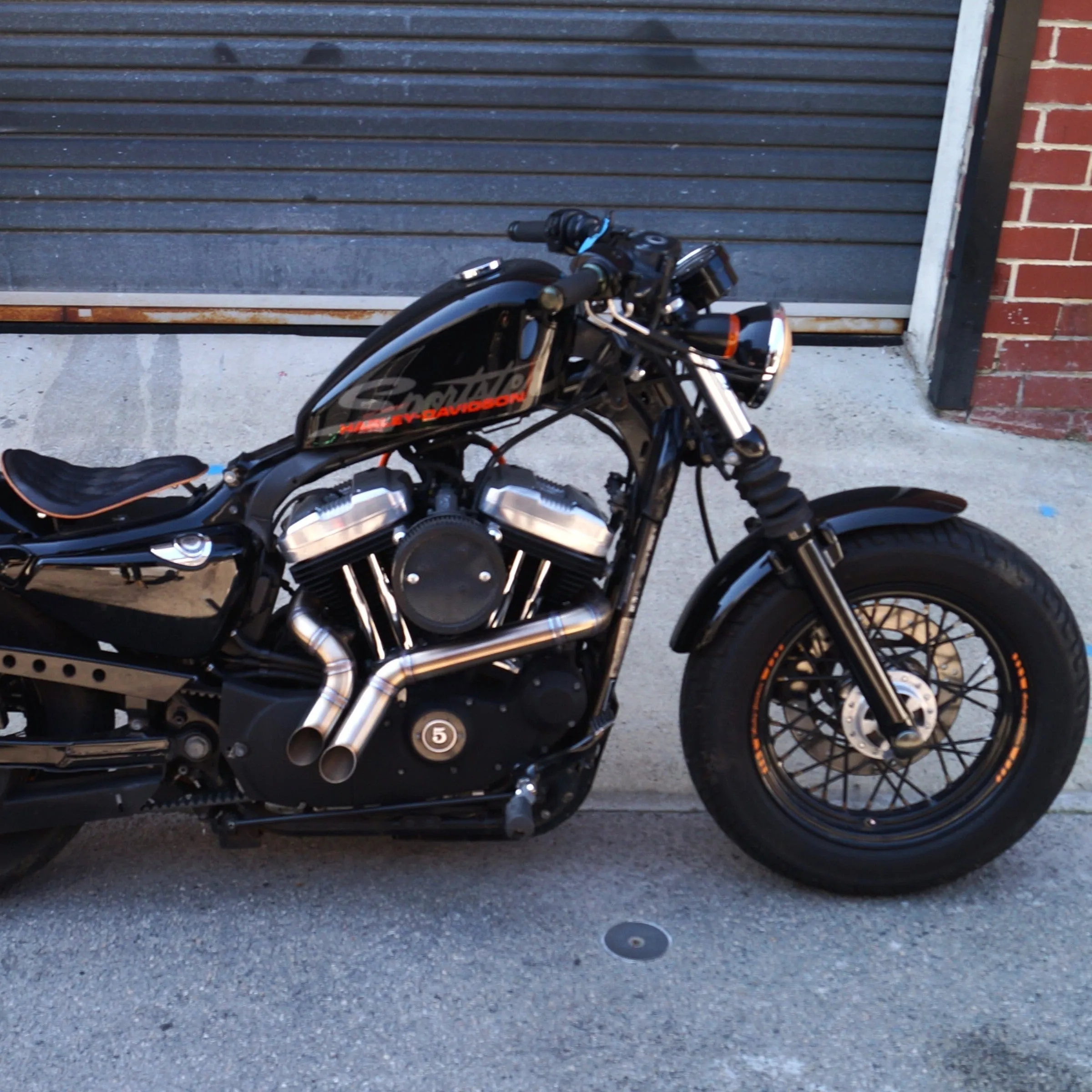 Custom Sportster Exhaust
