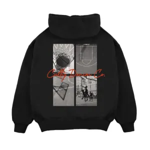 Cutty Men Brooks Fashion Hoodie - Black