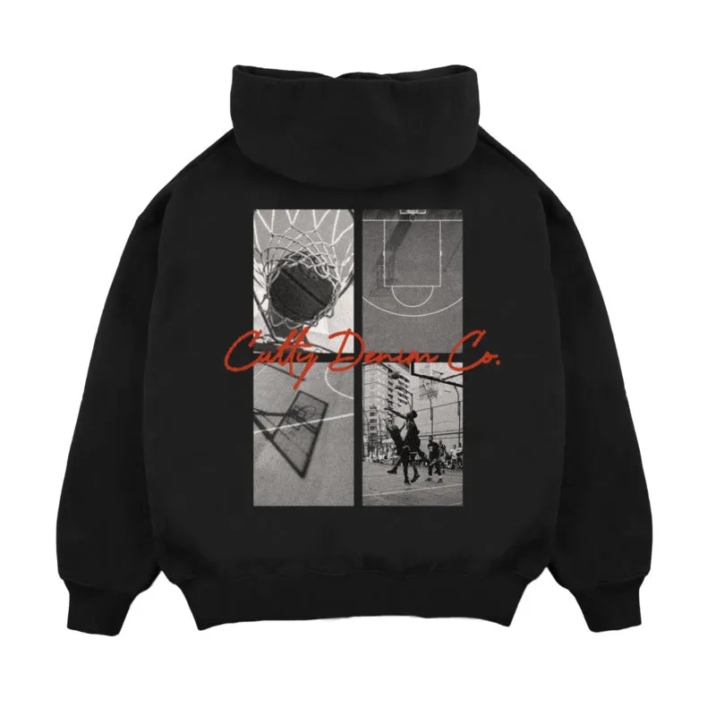 Cutty Men Brooks Fashion Hoodie - Black