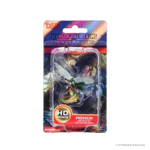 D&D Premium Painted Miniature: Female Aasimar Wizard