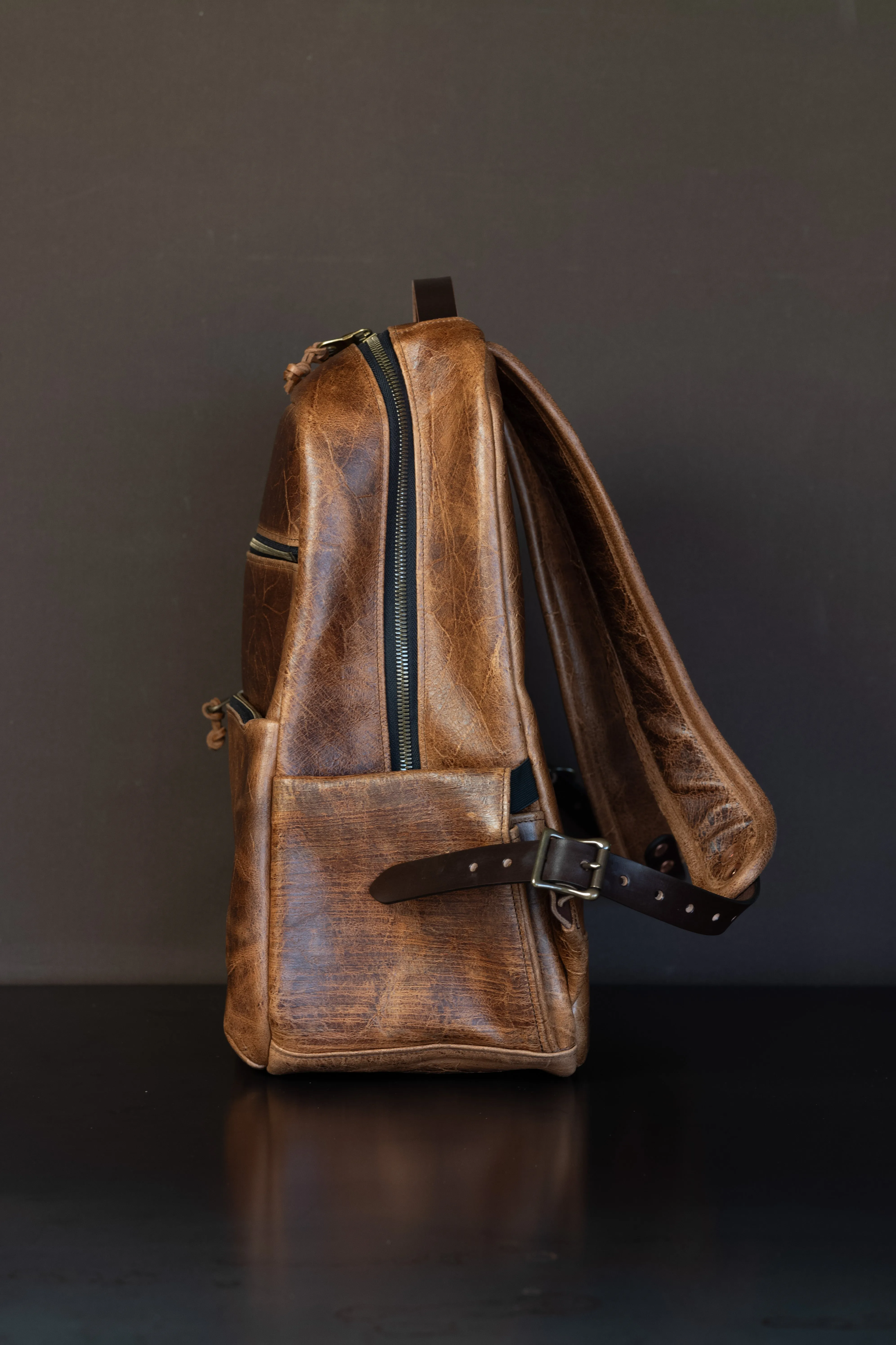 Day / Field Pack Hybrid -  Cf Stead Waxed Flesh-out Suede