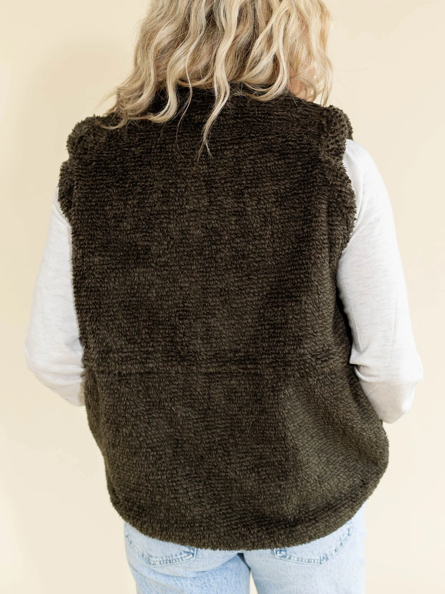 Democracy Cap Sleeve Fur Vest
