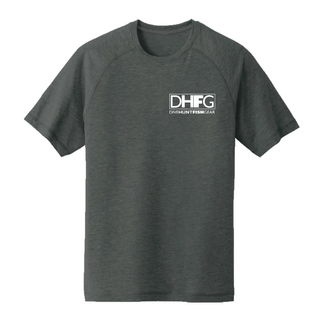 Dive Hunt Fish Framed Triblend T-Shirt