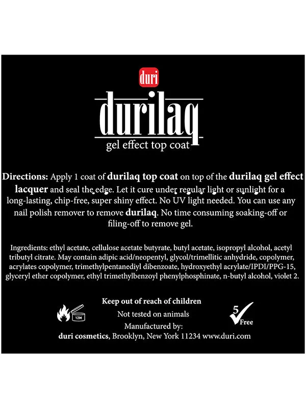 Durilaq Gel Effect Top Coat