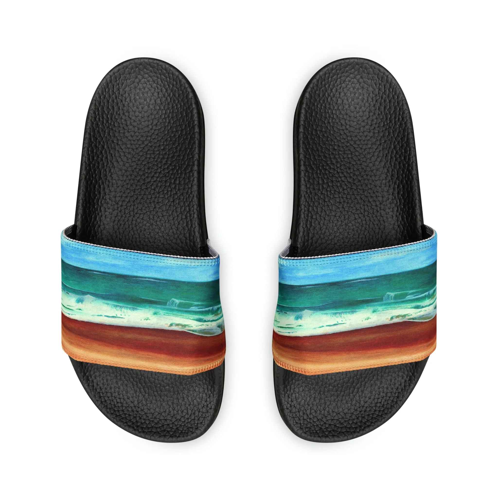E, Dogwood Trail Men's Beach Slide Sandals