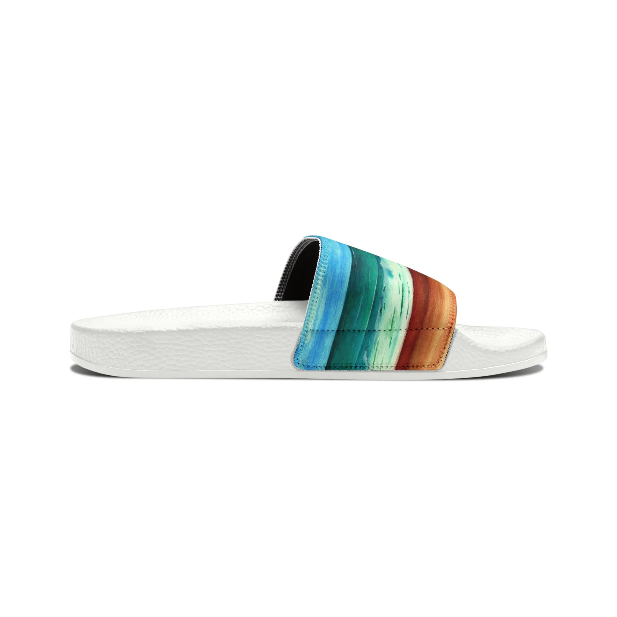 E, Dogwood Trail Youth Beach Slide Sandals