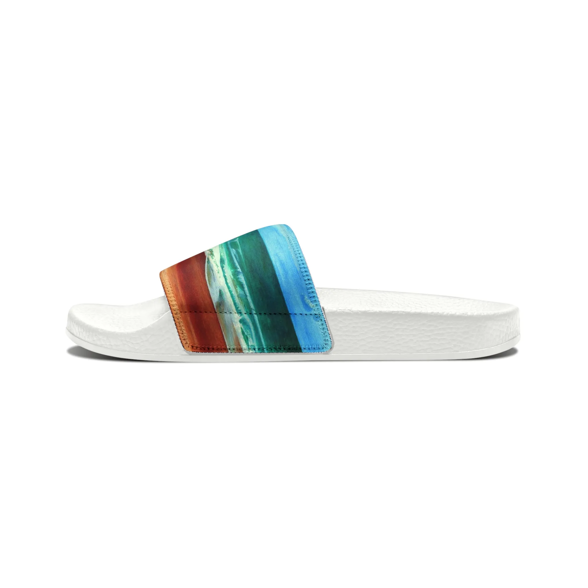 E, Dogwood Trail Youth Beach Slide Sandals