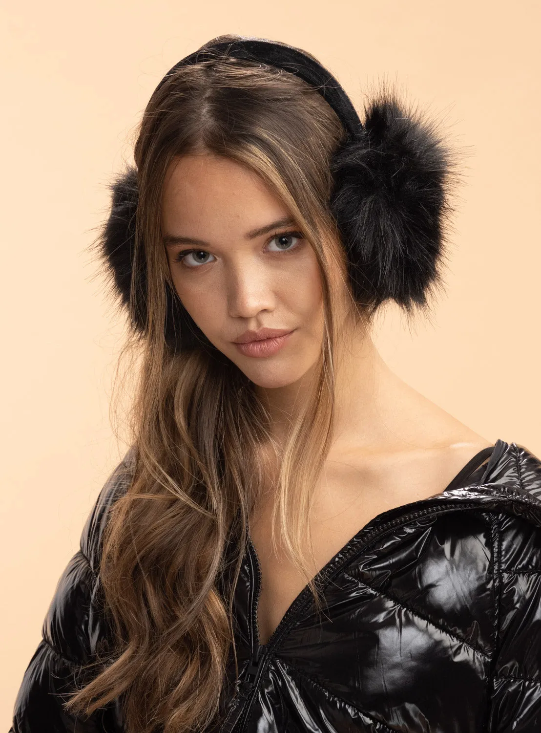 Ear Muffs Faux Fur