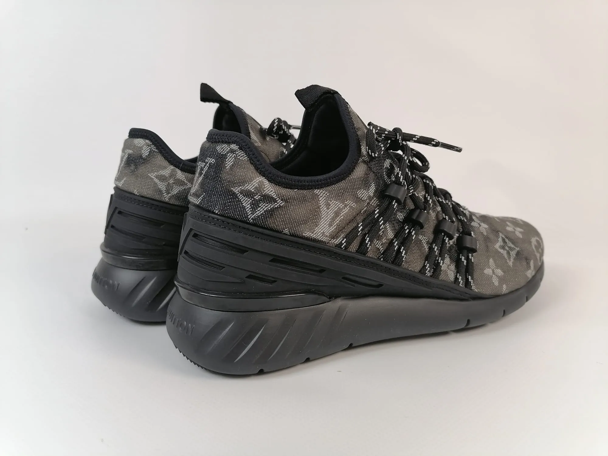 Fastlane Sneaker Monogram Denim