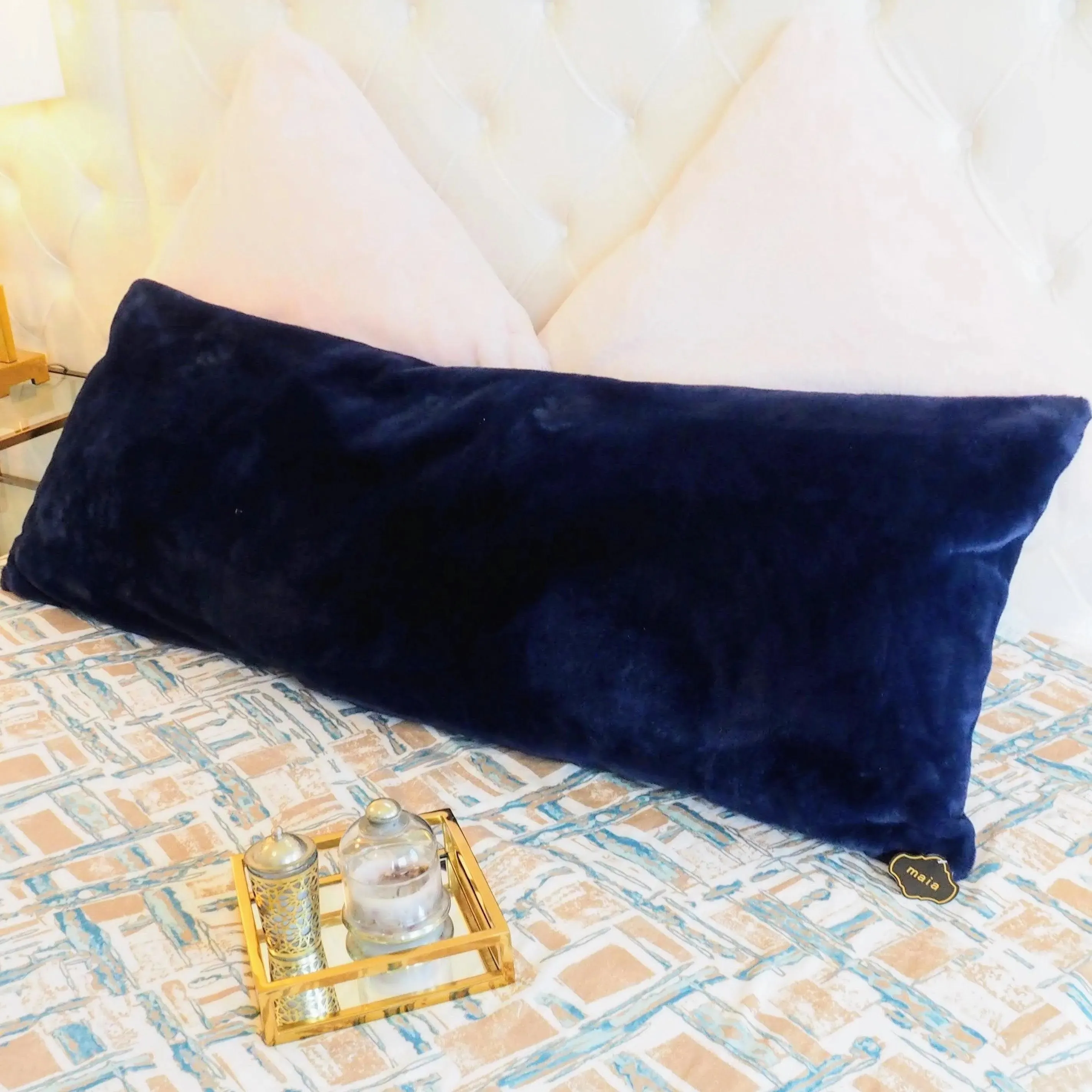 Faux Fur Body Pillow Cover