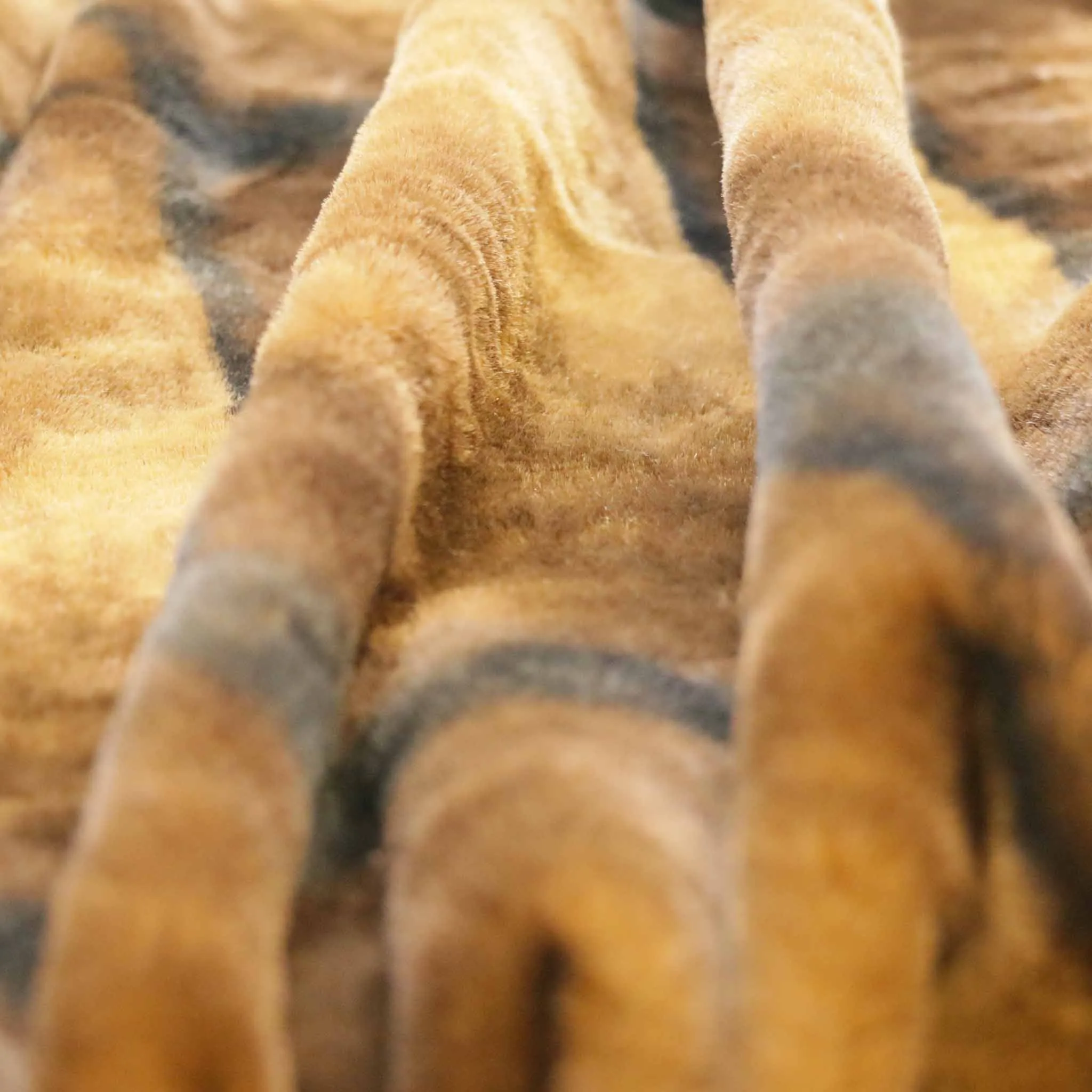 Faux Fur Fabric - Mink panel design