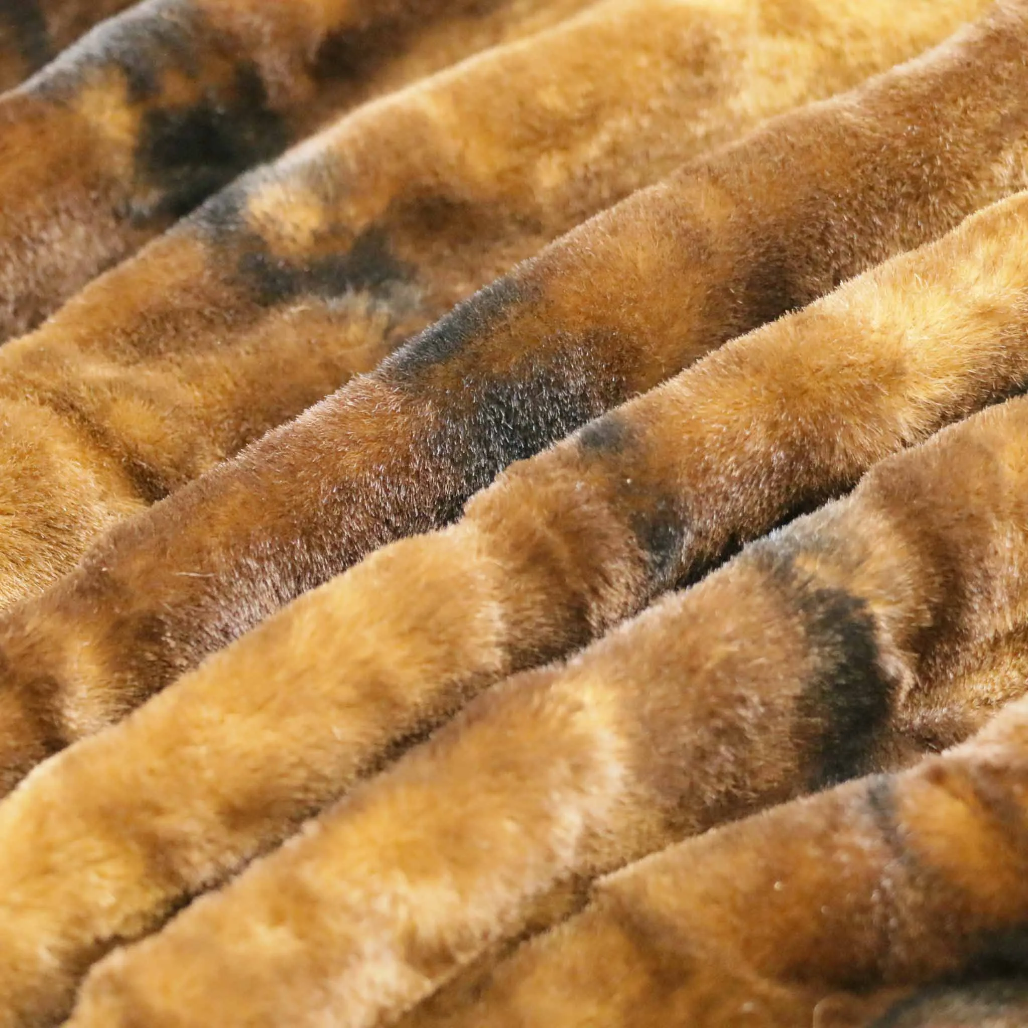 Faux Fur Fabric - Mink panel design