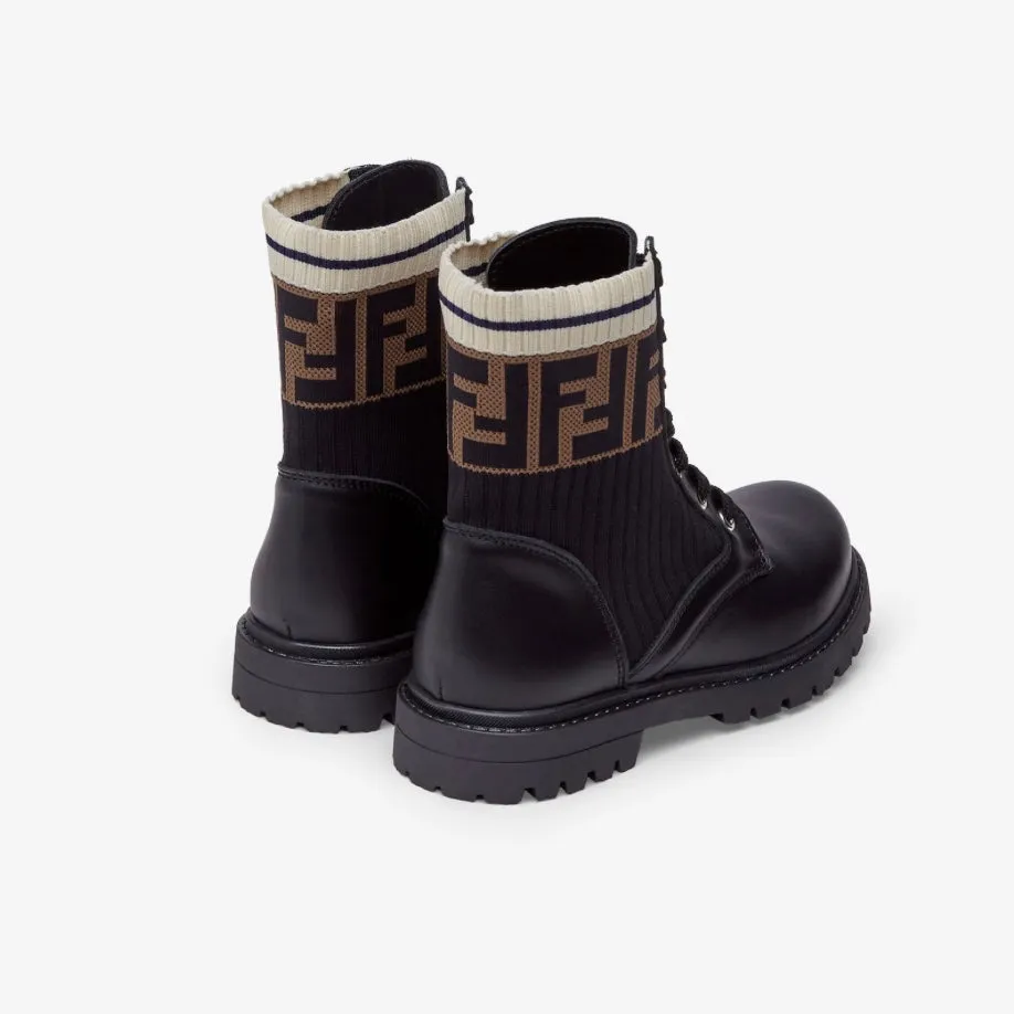 FF DETAILED LACE UP BOOTS