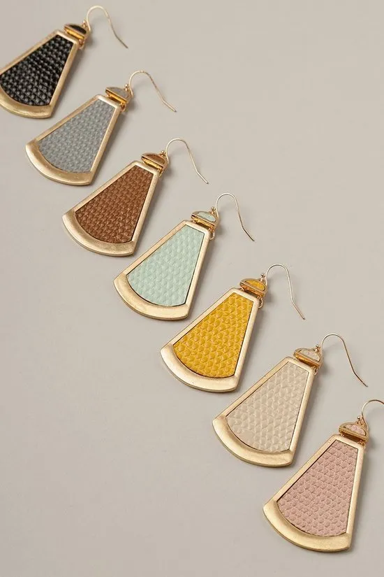 Fish Dangle Hook Earrings