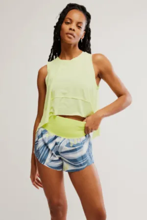 Free People: Carpe Diem Print in Sporty Stripe SKYL