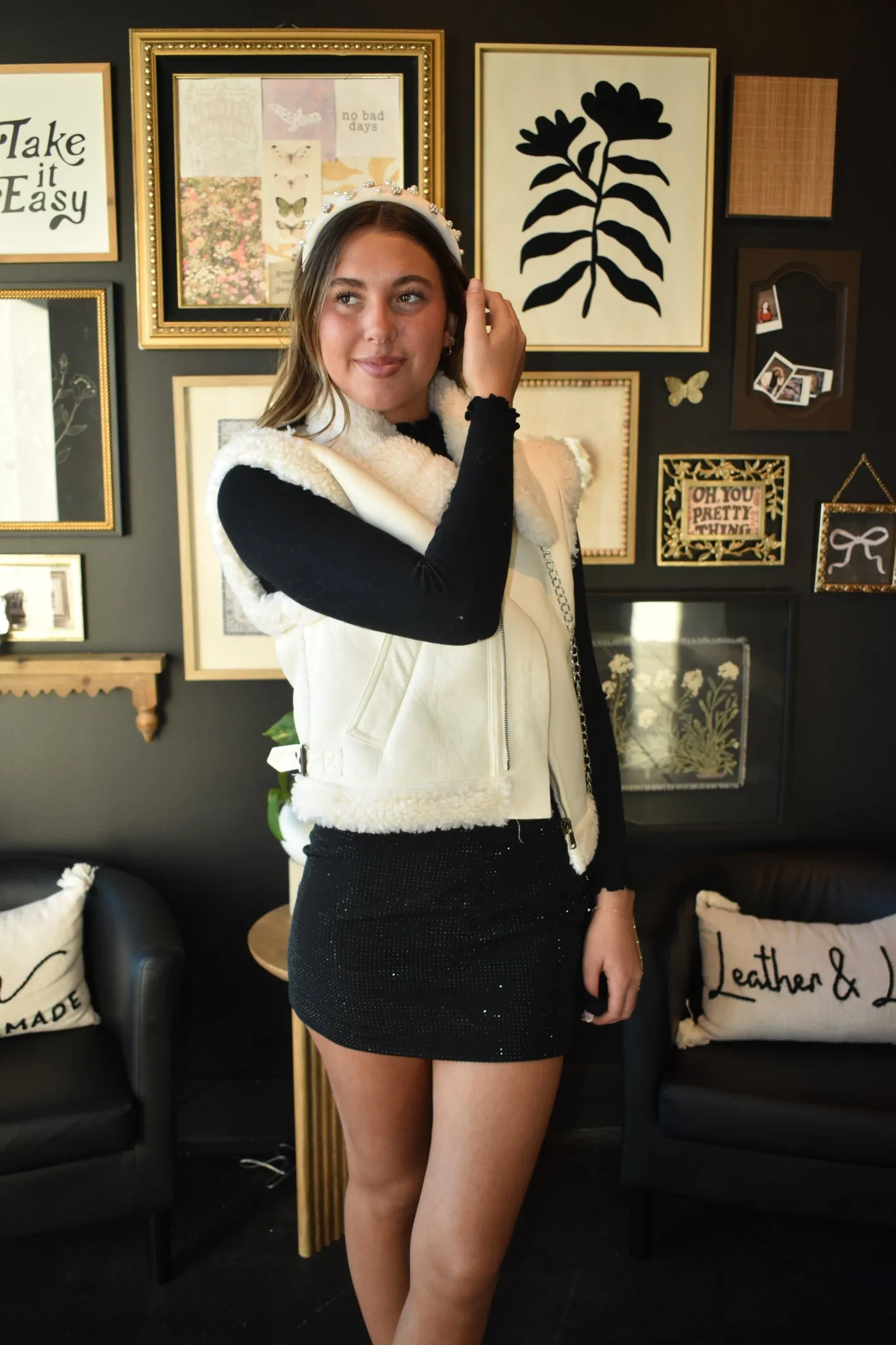 Fur Lined Vest