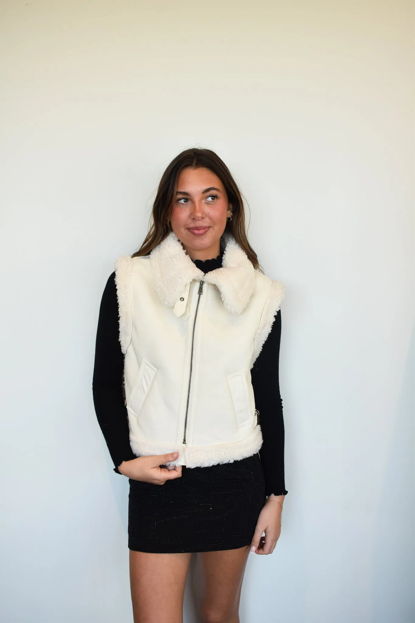 Fur Lined Vest